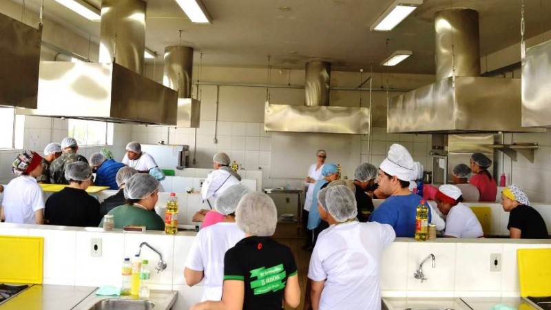 O arroz foi um dos destaques dos pratos preparados no festival