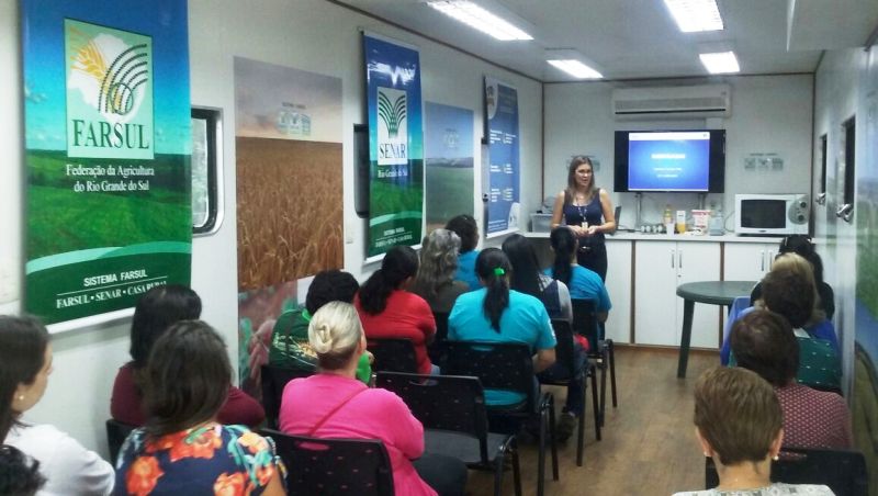 Palestra “Os benefícios do consumo de arroz para a saúde” na 1ª Expofeira de General Câmara