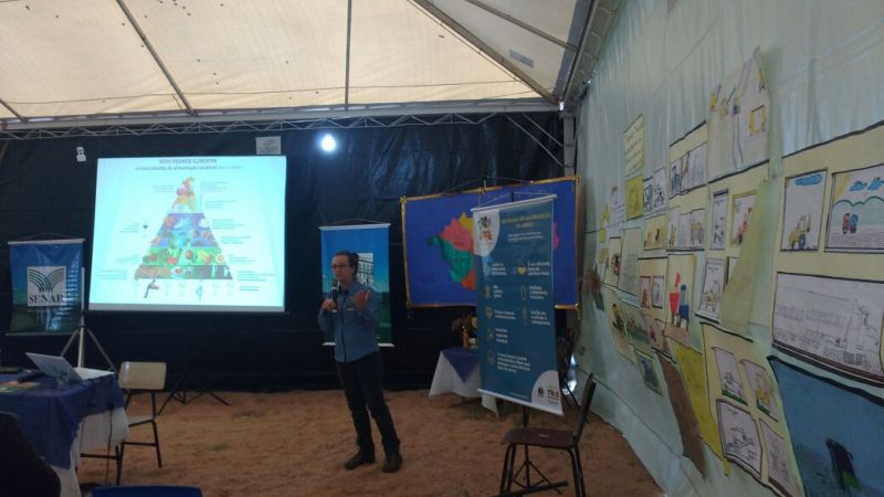 Palestras abordaram os benefícios do arroz à saúde