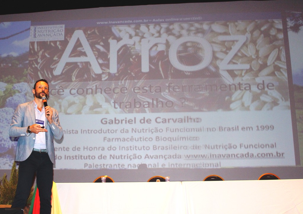 O nutricionista explicou os benefícios e as propriedades do arroz