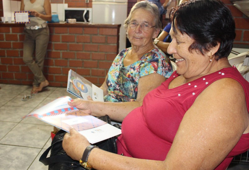 Os participantes receberam material de divulgação do Provarroz