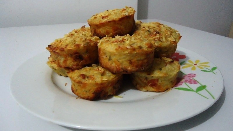 Bolinho de Arroz Assado